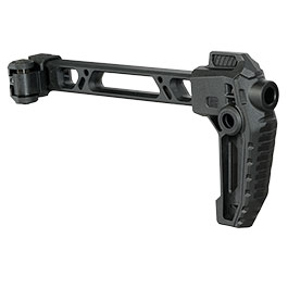 Kleinbild 4 Strike Industries Single Folding Adapter Schaft mit FSA Schaftkappe f. 20 - 22 mm Schienen schwarz
