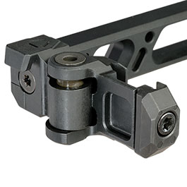 Kleinbild 6 Strike Industries Single Folding Adapter Schaft mit FSA Schaftkappe f. 20 - 22 mm Schienen schwarz