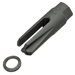 Produktbild zu Strike Industries / XLogic AR Widow Stahl Flash-Hider schwar ...