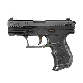Kleinbild 1 SET Walther P22 Springer Airsoft Pistole 6 mm BB mit Kugelfang, Netz & 2 Magazinen