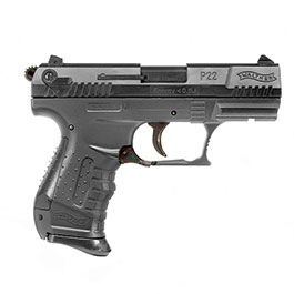 Kleinbild 2 SET Walther P22 Springer Airsoft Pistole 6 mm BB mit Kugelfang, Netz & 2 Magazinen