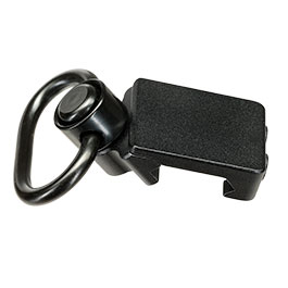 Kleinbild 2 MET 45� Offset QD Riemenhalter f. 20 - 22mm Schienen schwarz
