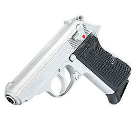 Kleinbild 10 Walther PPK/S Vollmetall GBB 6mm BB Airsoft silber