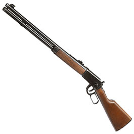 Legends Western Cowboy Rifle mit Hlsenauswurf Vollmetall CO2 6mm BB - Holzoptik Used Look