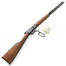 Legends Western Cowboy Rifle mit Hülsenauswurf Vollmetall CO2 6mm BB - Holzoptik Used Look Bild 5