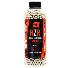 Nuprol RZR High Precision BBs 0,28g 3.300er Flasche weiss