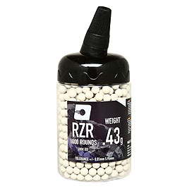 Nuprol RZR High Precision BBs 0,43g 1.000er Speedloader hellgrau