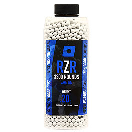 Nuprol RZR High Precision BBs 0,20g 3.300er Flasche weiss