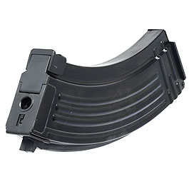 Nuprol AK47 Stahlblech-Magazin Flash-Mag Hi-Cap 500 Schuss schwarz