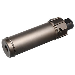Nuprol BOCCA BOA Short QD Aluminium Suppressor bronze inkl. Stahl Flash-Hider 14mm-