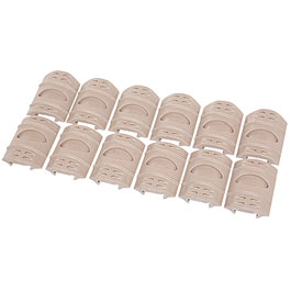 Nuprol Rubber Rail Cover / Panels V1 (12 Stck) tan