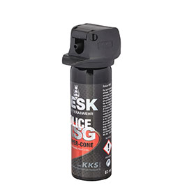 Abwehrspray VESK Police RSG Pfefferspray Cone, 63 ml Breitstrahl