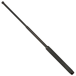 Teleskopschlagstock 26 schwarz mit Corduraholster