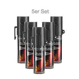 BlackField Pfefferspray Wohnungsset 5 x 15ml