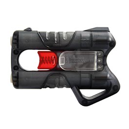 PIEXON Pfefferpistole Guardian Angel 3 Abwehrgert dunkelgrau mit Grtelclip