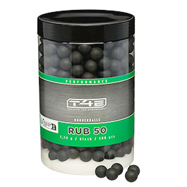 Produktbild zu Umarex T4E Gummigeschosse Rubberballs Kal. .50 schwarz 500 S ...