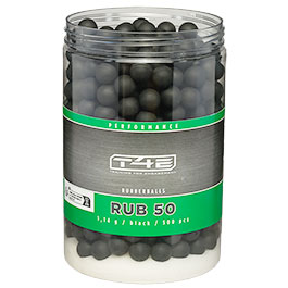 Kleinbild 3 Umarex T4E Gummigeschosse Rubberballs Kal. .50 schwarz 500 St�ck