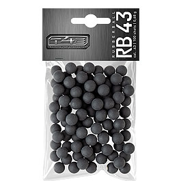 T4E Rubberballs Kaliber .43 schwarz 100 Stck