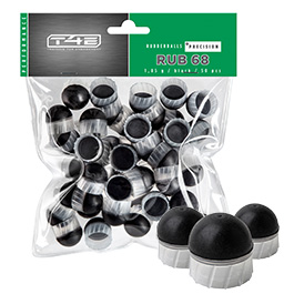 T4E Gummikugeln RUB 68 Precision Rubber Balls Kaliber .68 - 50 Stck