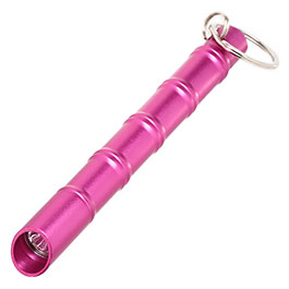 Kubotan Light Defender mit integrieter LED-Taschenlampe und Schlüsselring pink Bild 1 xxx: