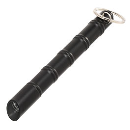 Kubotan Light Defender mit integrieter LED-Taschenlampe und Schlüsselring schwarz Bild 1 xxx: