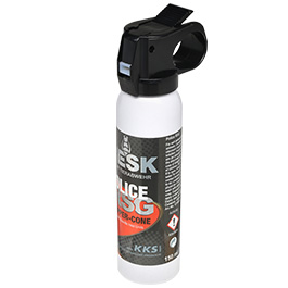 VESK RSG Police Pfefferspray, 150 ml Breitstrahl mit Weitstrahlventil