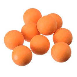 New Legion Gummigeschosse Rubber Balls Kaliber .68 im Pot 100 Stück orange Bild 2
