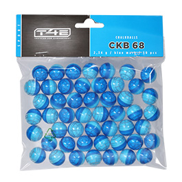 T4E Sport CKB 68 Kreidekugeln Kaliber .68 50 Stck blau