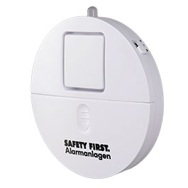 Kleinbild 2 Safety First Glasbruchalarm 120 dB mit LED-Blinklicht wei�