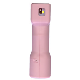 Plegium Pfefferspray Smart mit LED, Strobo, Sirene und GPS Tracking pink Bild 1 xxx:
