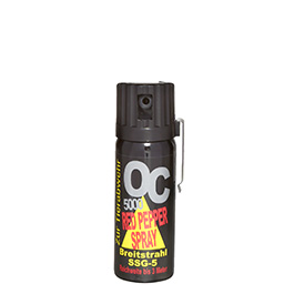 OC 5000 Red Pepper Pfefferspray Breitstrahl 50ml mit Grtelclip