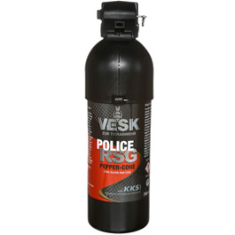 VESK Pfefferspray RSG Police Cone 750ml Breitstrahl mit Pistolengriff