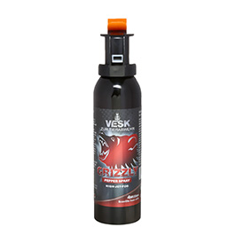 VESK Grizzly Pfefferspray 200 ml Breitstrahl mit Fingergriff extra stark