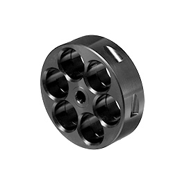 Trommelmagazin Maximum Power schwarz Aluminium fr HDR 50 CO2 RAM Revolver Kal. .50