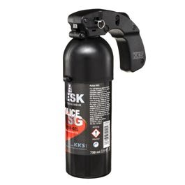 VESK Pfefferspray RSG Police Gel 750 ml mit Pistolengriff