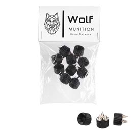 Wolf T3 Kunststoffmunition mit 3 Metallspitzen Kaliber .68 fr HDS 68 schwarz 10er Beutel