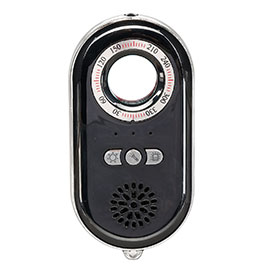 Kameradetektor K98 mit Alarm und LED-Lampe schwarz inkl. USB-Ladekabel & Lanyard