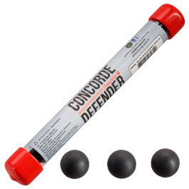 Concorde Defender Gummikugeln Kal. .50 schwarz 10er Dose