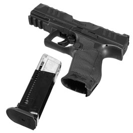 Kleinbild 10 Walther PDP T4E Compact T4E CO2 RAM Pistole Kal. .43 im Set inkl. Pfefferkugeln und 12g CO2 Kapseln