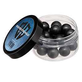 Kleinbild 2 Coated Steel Balls Kaliber .68 mit Kunststoffmantel 9,9g schwarz 20er Dose