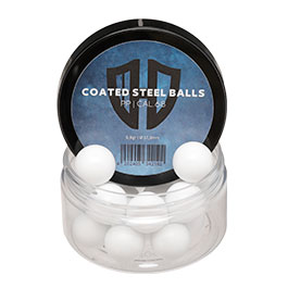 Kleinbild 1 Coated Steel Balls Kaliber .68 mit Kunststoffmantel 9,9g weiss 20er Dose