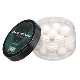 Kleinbild 2 Coated Steel Balls Kaliber .68 mit Kunststoffmantel 8,5g weiss 20er Dose