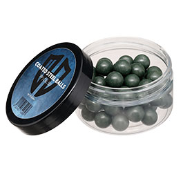 Kleinbild 2 Coated Steel Balls Kaliber .50 mit Kunststoffmantel 4,0g oliv 50er Dose