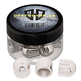 Destroyer.68 CNC Stahlgeschosse Kaliber .68 fr TR68 / TS68 / HDR68 / HDS68 chrom 12er Dose