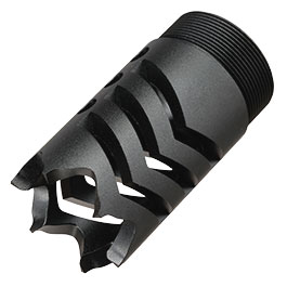 Glasbreaker Muzzle Flash-Hider CNC Aluminium f. AEA HP MAX 1 / 2 Luftgewehr schwarz