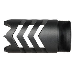 Kleinbild 5 Glasbreaker Muzzle Flash-Hider CNC Aluminium f. AEA HP MAX 1 / 2 Luftgewehr schwarz