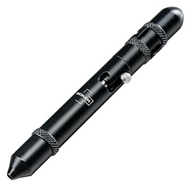 Kleinbild 1 Bker Plus Tactical Aluminium Bit Pen mit T6 / T8 Wechsel-Bit schwarz