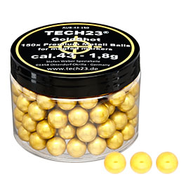 Produktbild zu Tech23 Gold-Shot extra harte Aluminium Kugeln 1,8g Kaliber . ...
