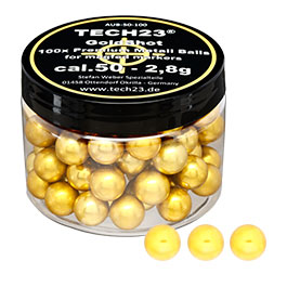 Produktbild zu Tech23 Gold-Shot extra harte Aluminium Kugeln 2,8g Kaliber . ...