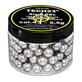 Kleinbild 4 Tech23 Chromstahlkugeln 5,5g Kaliber .43 silber 150er Dose